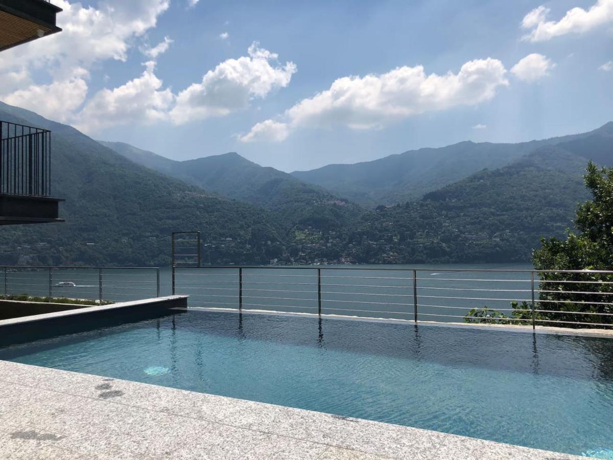 شقة Ulivi Luxury Loft & Pool - The House Of Travelers Carate Urio المظهر الخارجي الصورة