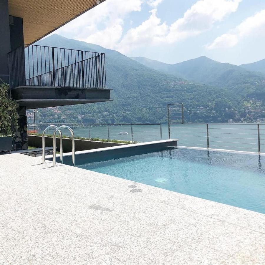 شقة Ulivi Luxury Loft & Pool - The House Of Travelers Carate Urio المظهر الخارجي الصورة