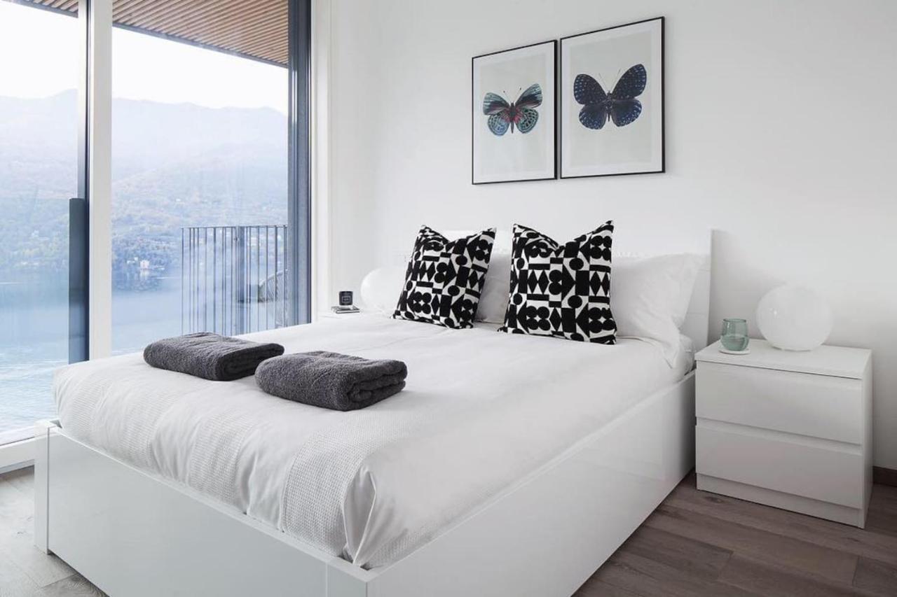 شقة Ulivi Luxury Loft & Pool - The House Of Travelers Carate Urio المظهر الخارجي الصورة